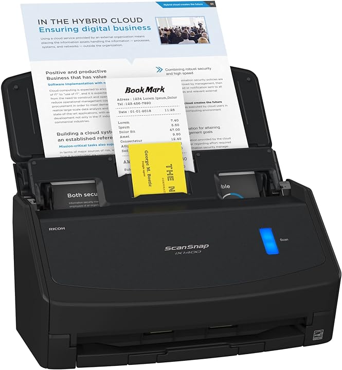 
ScanSnap iX1400 Desktop Dokumentenscanner